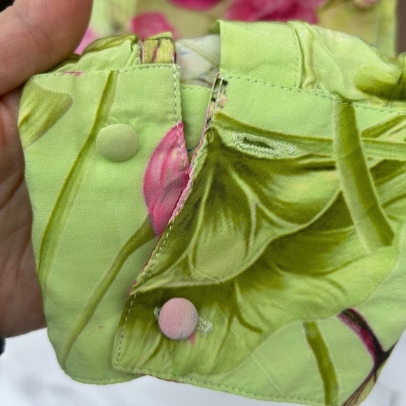 Rococo Sand Ren Button Up Top in Multi - Picture 6 of 7